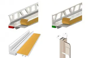 Letvice za malterisanje i zaštitu za unutrašnju i spoljašnju upotrebu