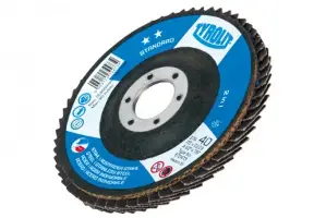 Lepezaste brusne ploče + ploče za čišćenje za ugaone brusilice