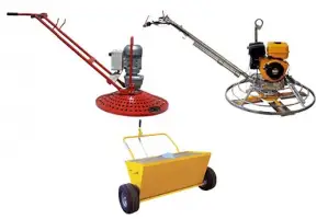 Mašina za gletovanje - krilne glodalice - posipač kvarcnog pieska