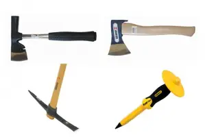 Sekire - kramp - dleta - špahtla za beton