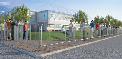 Zaštitna ograda 2280x1100mm 25Stk/Bunt, Z01056831X