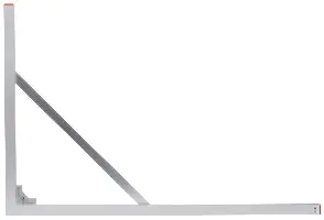 Građevinski ugaonik BWW 100x150cm s PVC kapama, Z03492201