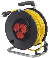 Motalica za kabel PVC 3x1,5 25m kabel K35 3SSD IP44 vrsta zaštite, Z10136