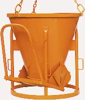 Silos za beton 1011.8, 500l konični oblik s polugom, Z1050