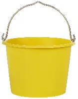 Građevinska kanta žuta 12 litara s ručkom 600kom/pal, Z1101226