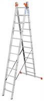Ljestve višenamjenske Alu KRAUSE® MONTO® 3x12 gazišta 4,35-8,60m, 27,5kg, Z129789