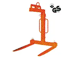 Utovarna vilica 1053.3, 1500kg teška izvedba, presjek 40/100mm 175kg, Z200530