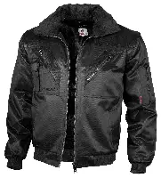 Pilotska jakna QUALITEX crna, 265 g/m², vel. M, Z23618M