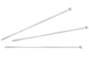 Vezica za kablove PVC UBN 3,6x300 transparentna-100kom/pak VP100, Z37490