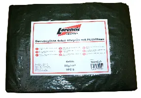 Mrežasta pokrivka 6x8m, maslinastozelena s metalnim ušicama 4kom/pak, Z45068LO