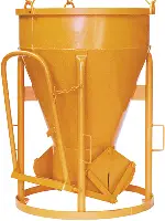 Silos za beton 1013.8, 500l sa zavarenim lancem i polugom, Z5030