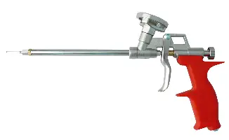 Pištolj za pur penu sa metalnom iglom FGZ/E i crvenom drškom, Z53043LO