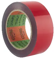 Zaštitna traka PE BARNIER® crvena 50mm x 30m 36rola/kart !Ne odgovaramo za svježe nanesenu boju!, Z609950