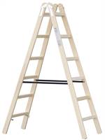 Drvene merdevine 6 stepenika, 1,90x0,52x0,13m, Z6X