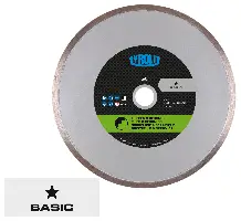 Dia rezna ploča za keramičke pločice 1A1R 125x1,6x22,23mm DCT TYROLIT sa zatvorenim reznim rubom, Z75868