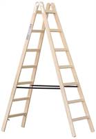 Drvene merdevine 7 stepenika, 2,19x0,56x0,13m, Z7X