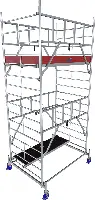 Alu pokretna skela KRAUSE® MONTO® PROTEC® XXL širina 2,00x1,20m, RV= 5,30m, Z945129
