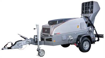 Pumpa za estrih GB MACHINES MIXMAN D5 ORCAN STAGE III ROT Non-EU sa utovarnom kašikom i skreperom, Z96225101