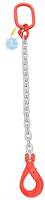 Lanac 1 krak 0,5m, lanac p=10mm, 3150kg, sa samoblokirajućom kukom s viličastom glavom, ZC101500ZSL