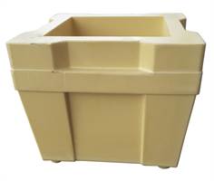 Kalup PVC za livenje svežeg betona 150x150x150mm 30kom/paleta, ZC224