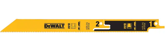 Sabljasti list pile DEWALT® 230x 1,4-1,8mm (metal) 5kom/pak, ZDT2416-QZ
