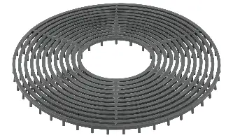 Flächenabstandhalter 25mm 300Stk/Sack 16Sack/Pal, ZFA25