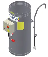 Posuda za kabel i povlačni kabel za 50m visinu transporta GEDA 500Z/ZP 2, ZG1088