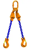 Lanac za dizalicu PEWAG WIN 2-kraka 2,0m, lanac p=10mm, 5600kg, krativ, ZKG83203