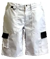 Kratke pantalone LO-PROTEC belo/sive 245 g/m² vel. 56, ZLO-PROTEC-AS56