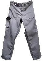 Radne pantalone LO-PROTEC sivo/crne 245 g/m² vel. 54, ZLO-PROTGBBH54