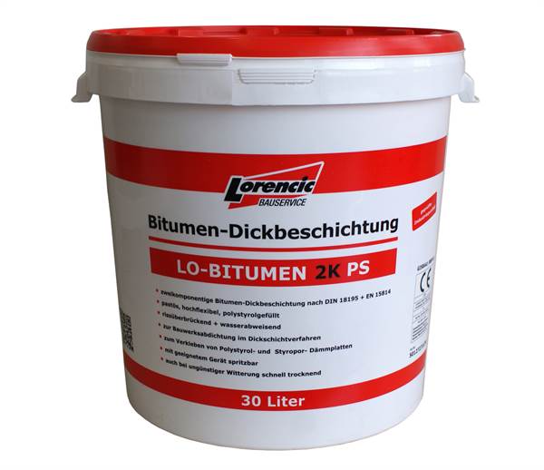 Bitumen-zaptivni premaz LO-Bitumen 2K PS 30l/kanta 18kanti/pal, Z50127271LO
