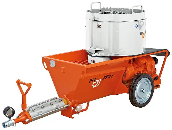 Transportna pumpa PFT ZP 3 L MULTIMIX 2L6 5,5kW + silna miješalica, Z00292222