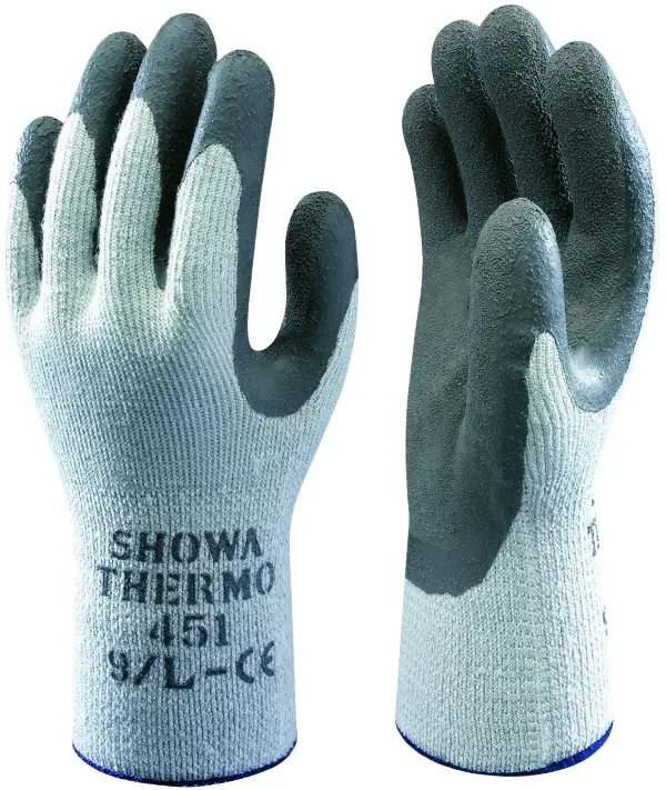 Radne rukavice SHOWA® BEST 451 EN388+EN511, sive, vel. 10, 120pari/karton, Z023710