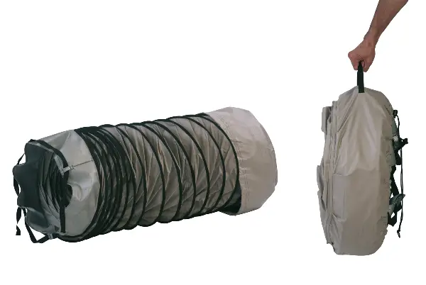 Crevo za grejanje max. 100°C, d=300mm, 6m lang, mit Gurt, für LE120 und LK40C, Z02AC562