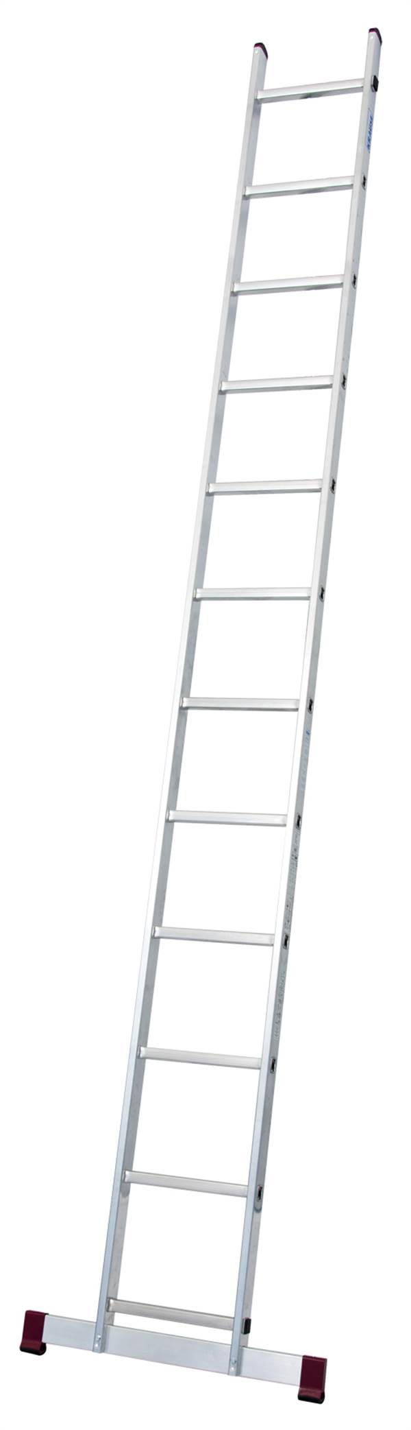 Merdevine za naslanjanje Alu KRAUSE® CORDA® 12 gazišta 3,35m, RV=4,30m,, Z030122