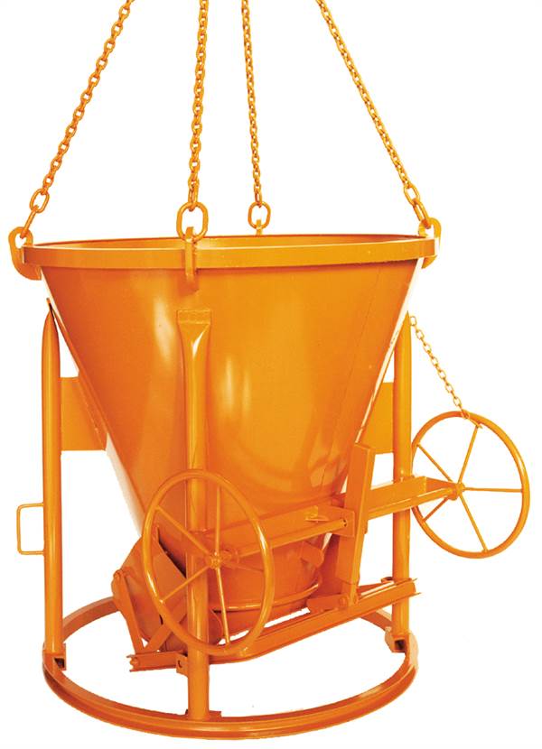 Silos za beton 1011.8H, 500l konični oblik s okretnim kolom, Z1050H