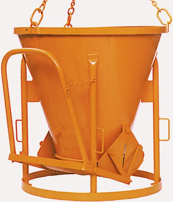 Silos za beton 1011.12, 1000l konični oblik s polugom, Z10800