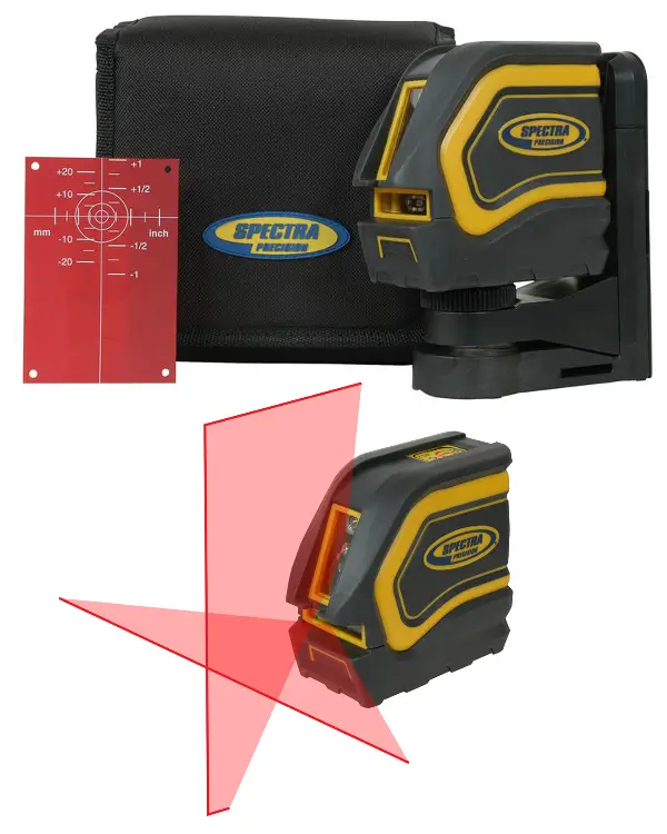 Krstasti laser SPECTRA LT20 inkl. Magnethalterung, Zieltafel, in Gürteltasche, Z1200200