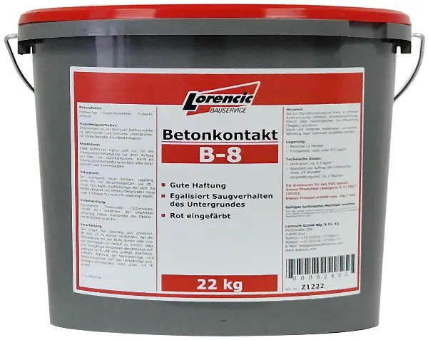 Betonkontakt B - 8 crveni 22kg/kanta 24kanti/pal, Z1222