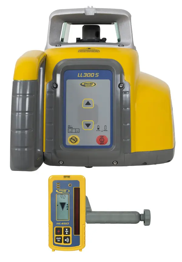 Rotacioni laser-set SPECTRA LL-300 S s prijamnikom i držačem HL450, Z130300S