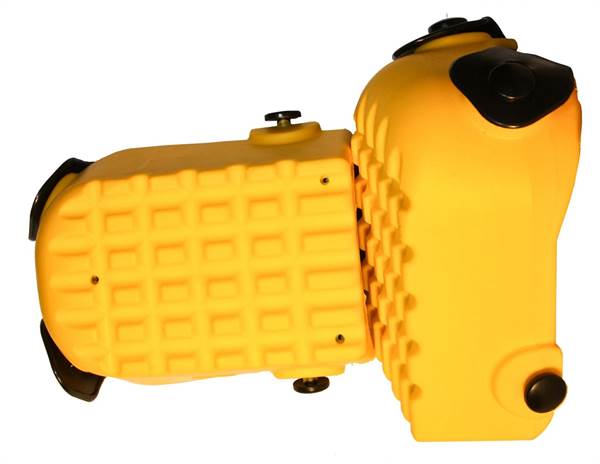 Štitnik za kolena KNIEFIX SUPER+, gelb, DIN EN14404, Kastenform, VPE20, Z1320331