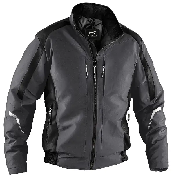 Jakna KÜBLER WEATHER antracit/crna 165 g/m² vel. 2XL, Z136797992XL