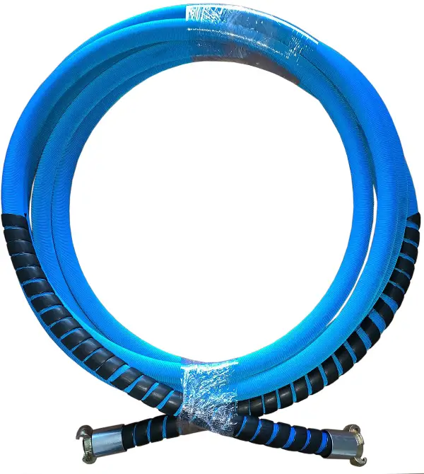 Pneumatsko crijevo plavo 3/4" 20bar 25m/rola sa spojnicama i zaštitom od izvijanja, Z1534020015BD
