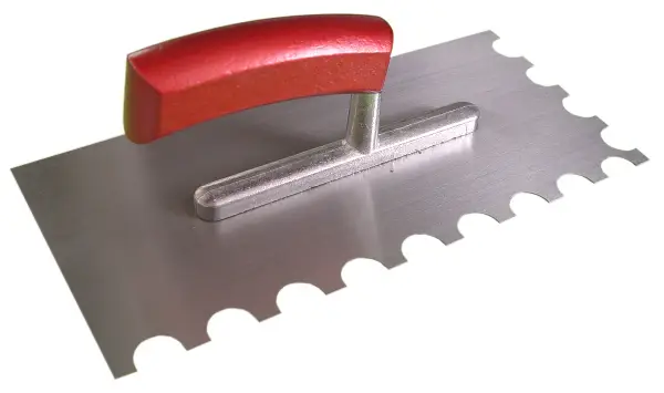 Gleter 280x130x0,7mm R20 RF nazubljeni - savijena ručka 4kom/karton, Z1701753