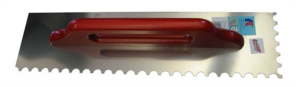 Gleter Profi 500x130x0,7mm R16 RF nazubljeni - ručka pričvršćena vijkom 6kom/karton, Z1748361