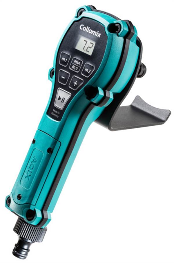 Uređaj za doziranje vode, COLLOMIX AQiX, opseg 1-99, protok 10-25l/min na 2-6bar, u koferu, Z19042