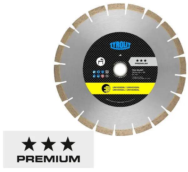 Dia rezna ploča TS C1GW SILENT 700x3,9x60mm,zvučno izolovanaTYROLIT, Z203258