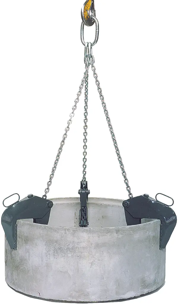 Hvataljka za prihvat cevi 1061.1, 1500kg, dužina lanca 1,7m, Z216000
