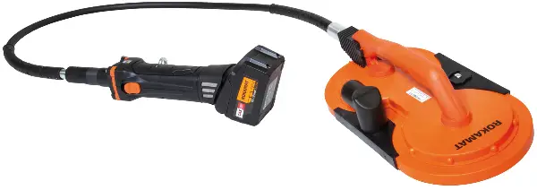 =81= WDVS brusilica ROKAMAT FOX s 2 baterije 18V 5,2Ah, punjačem i potpornim tanjurem, u kovčegu, Z24000