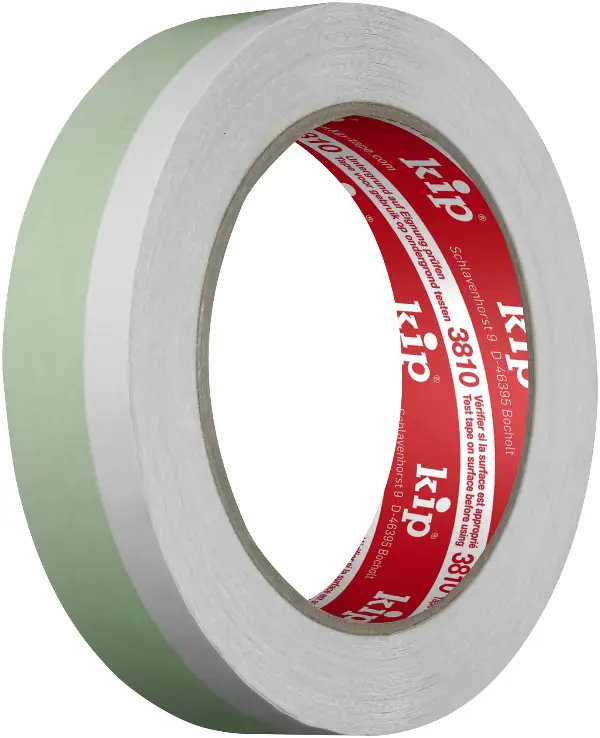 Dvostrano lepljiva traka KIP 3810 STANDARD Duo 25mm x 25m VPE48 48Kart/Pal, Z31025K